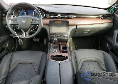 2018 Maserati Quattroporte S z USA, uszkodzony, nr VIN ZAM56YRA5J1286580